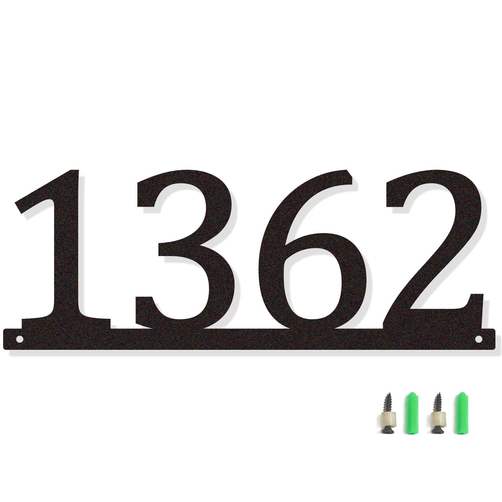 Amazon.com: Personalized Metal Horizontal House Numbers for